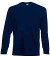 SS19M 61038 Valueweight Long Sleeve T-Shirt Deep Navy colour image